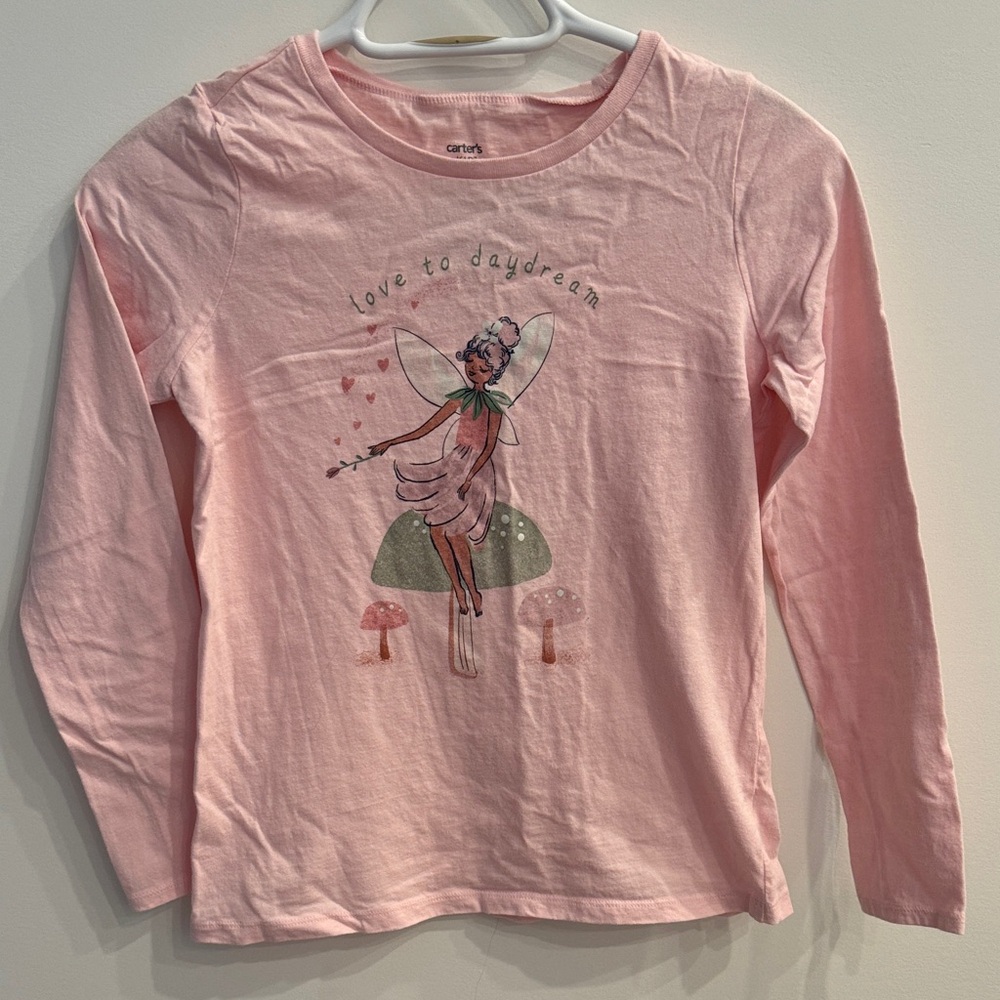 Carter's Pink Fairy Long Sleeve Tee